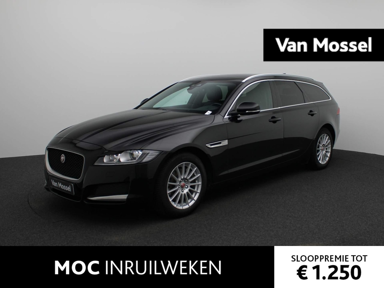 Jaguar XF Sportbrake - 2.0d Prestige | Leder | Navi | Achteruitrijcamera | - AutoWereld.nl