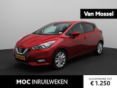 Nissan Micra - 1.0 IG-T N-Connecta | ACHTERUITRIJCAMERA | PARKEERSENSOREN | AIRCO | DAB RADIO | CRUISE CO