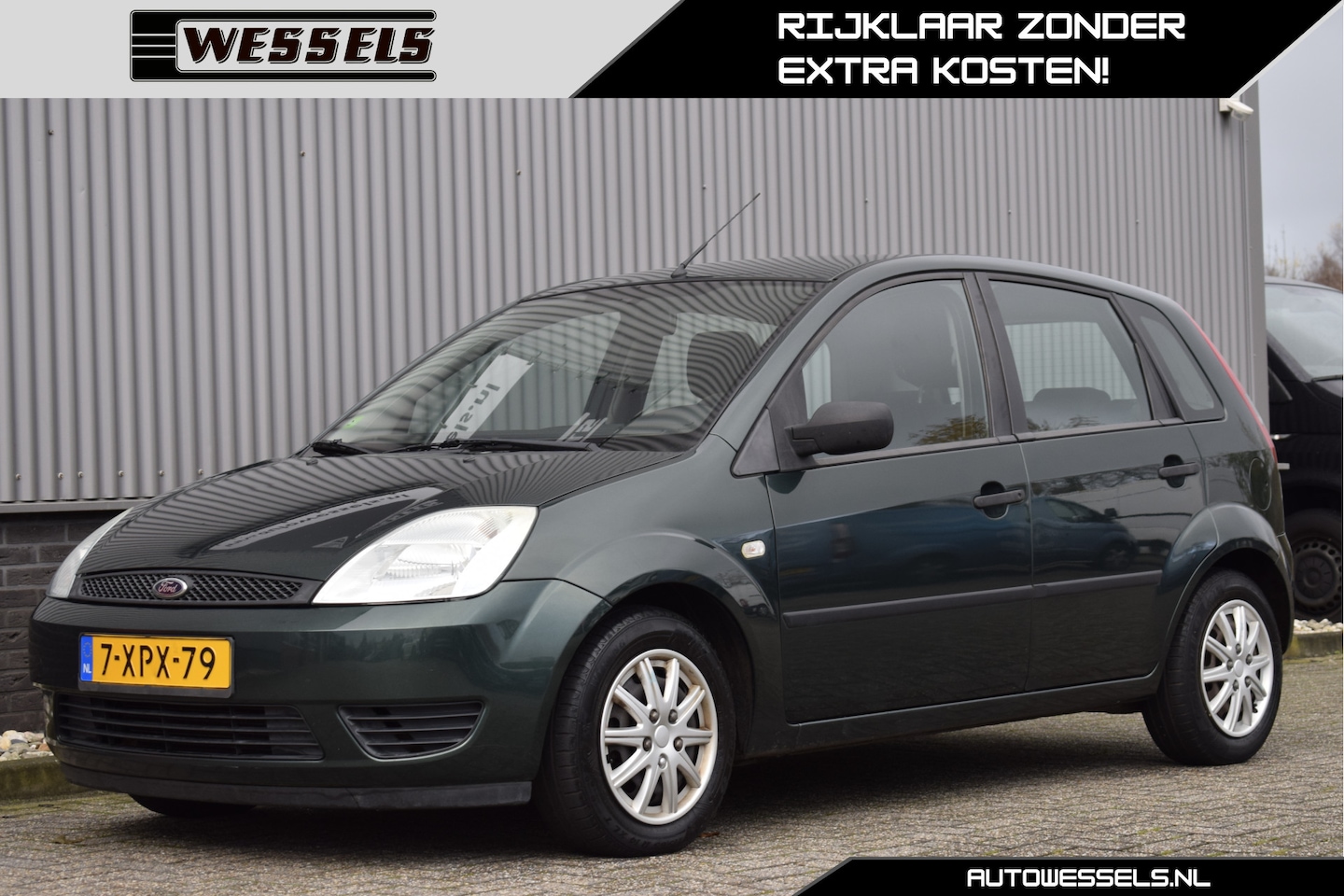 Ford Fiesta - 1.4-16V Ambiente AUTOMAAT, incl. NWE APK, Airco, 5-drs, - AutoWereld.nl