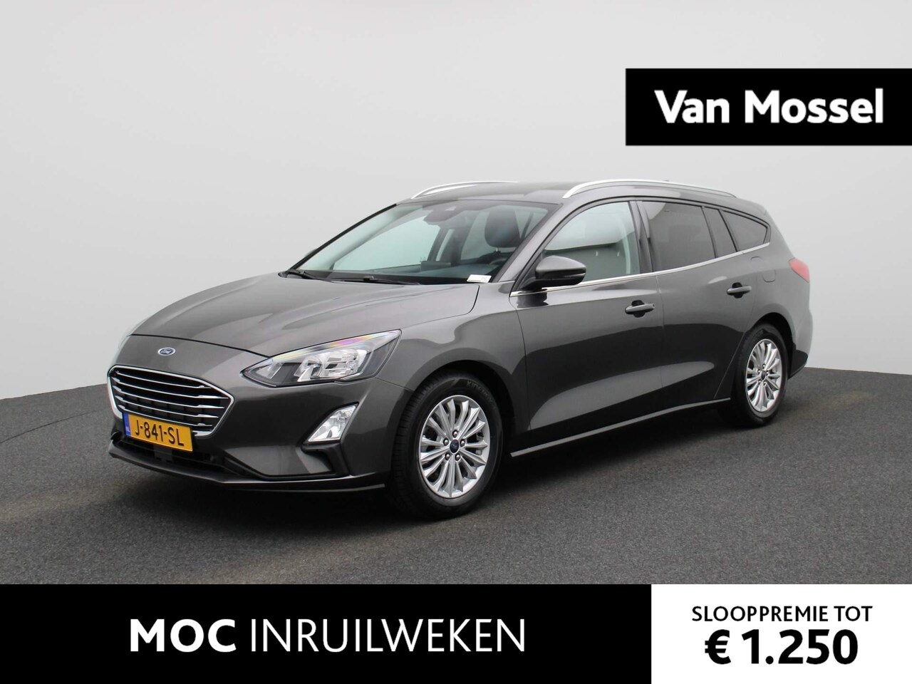 Ford Focus Wagon - 1.0 EcoBoost Titanium X Business | 125 PK / Automaat | Rijmodus | Camera | Elektrische Tre - AutoWereld.nl