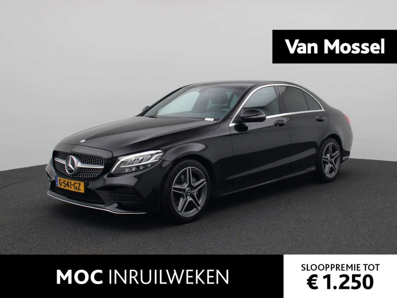 Mercedes-Benz C-klasse - 180 Business Solution AMG | 157 PK | Leder | 18 inch | Led-Koplampen | Stoelverwarming | C - AutoWereld.nl