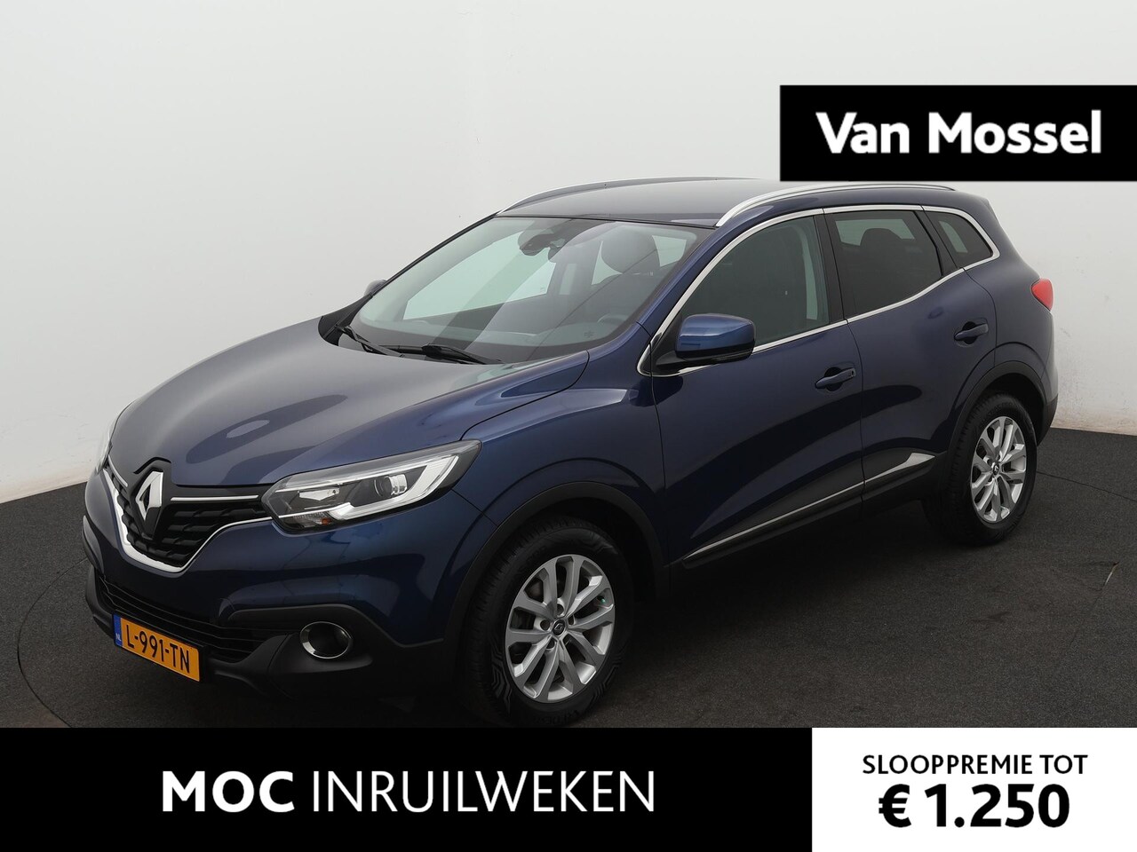 Renault Kadjar - 1.2 TCe Bose | CRUISE CONTROL | CLIMATE CONTROL | LED | HALF LEDEREN BEKLEDING | - AutoWereld.nl