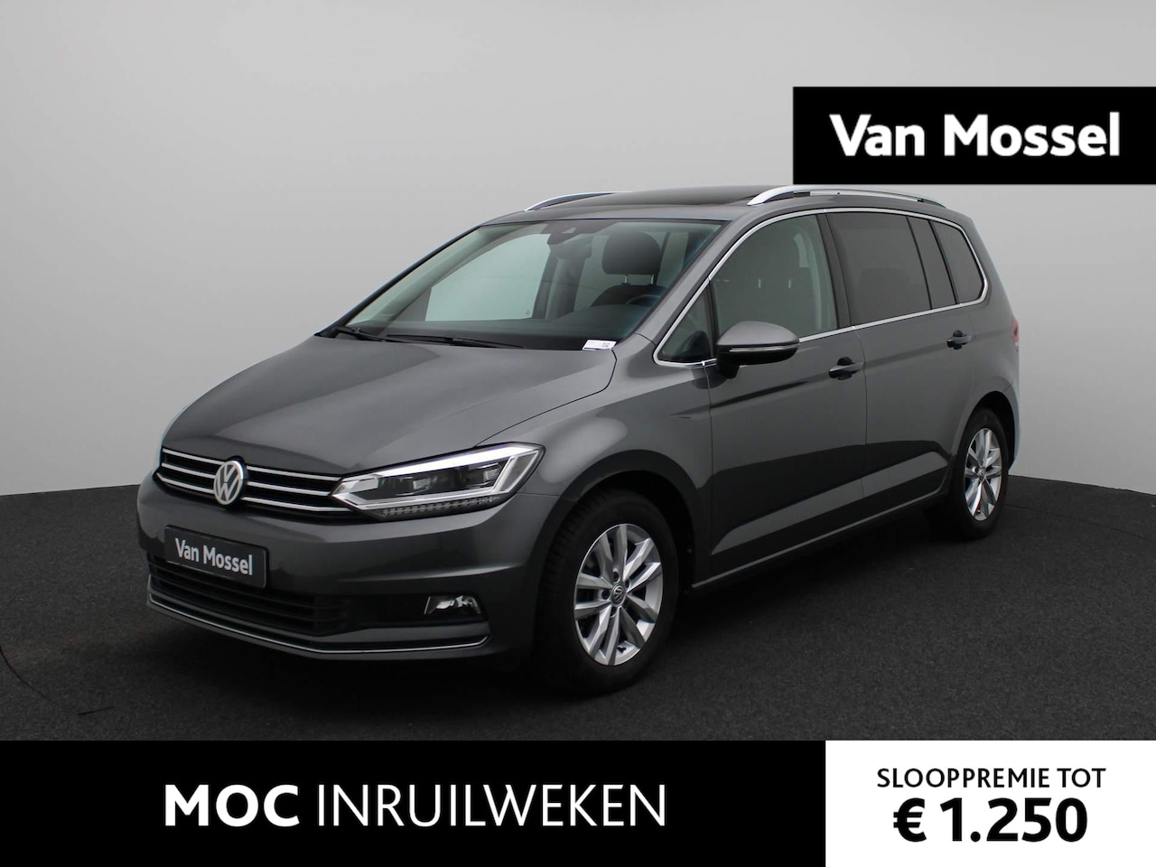 Volkswagen Touran - 1.0 TSI Highline 7p | Schuif-Kanteldak | 7 Personen | Parkeersensoren | Cruise Control | E - AutoWereld.nl