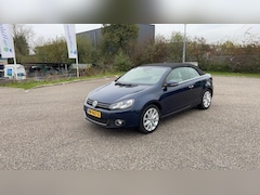 Volkswagen Golf Cabriolet - 1.4 TSI | Volledig onderhouden | Sensoren voor + achter | Automaat | Windscherm | 17'' LM