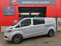 Ford Transit Custom - 300 2.0 TDCI L2H1 Limited Dubbel Cabine Automaat/ Trekhaak/ L + R schuifdeur/ LM velgen 18