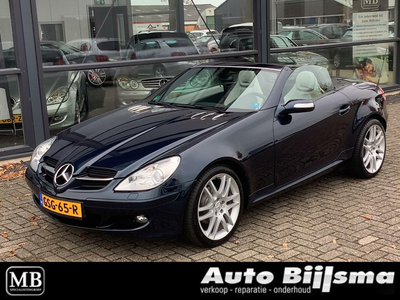 Mercedes-Benz SLK-klasse - 200 K. 200 K, automaat, leer, unieke kleur, xenon, - AutoWereld.nl