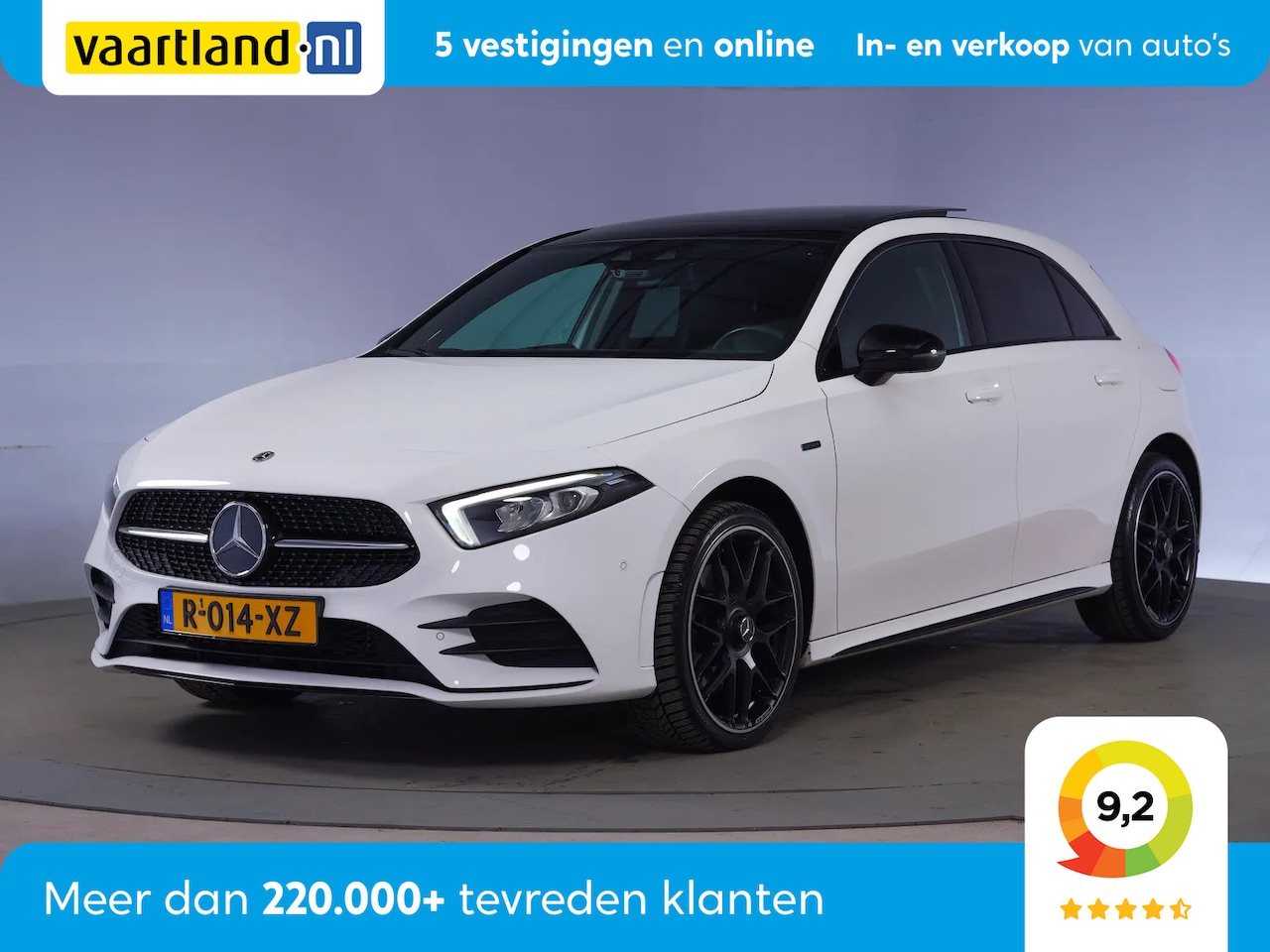 Mercedes-Benz A-klasse - 250 e Premium Plus AMG [ Ambientlight Panorama Widescreen Memory ] - AutoWereld.nl