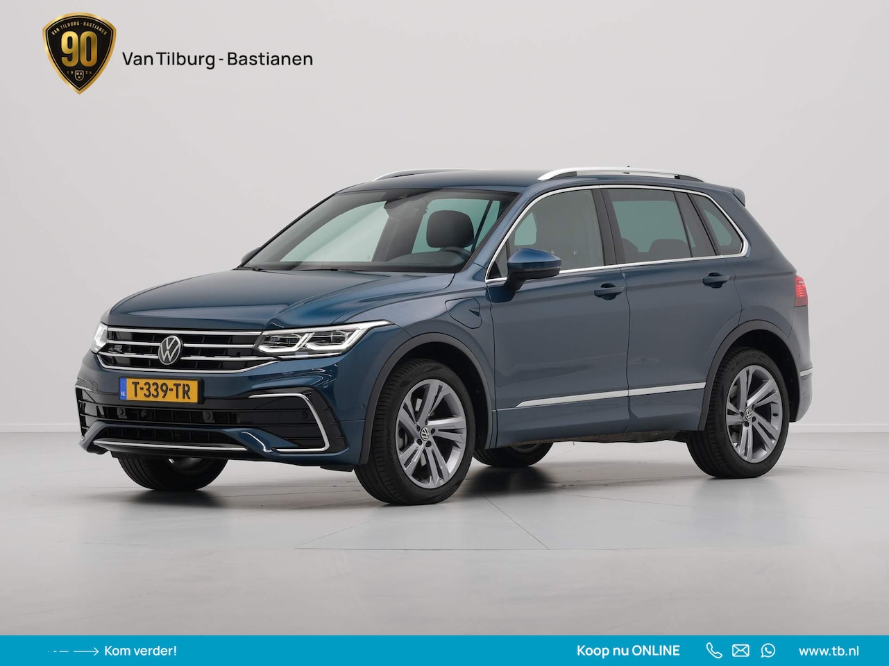 Volkswagen Tiguan - 1.4 TSI 245pk eHybrid R Line Business Navigatie Acc Pdc Side Assist - AutoWereld.nl