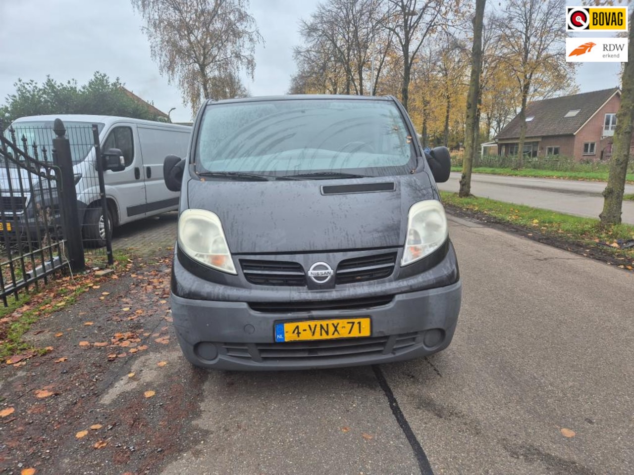 Nissan Primastar - 2.0 dCi L1H1 DC Visia AUTOMAAT SCHOKT - AutoWereld.nl