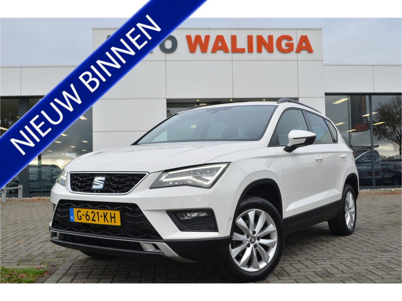 Seat Ateca - 1.5 TSI Business Intense a.Camera | Trekhaak afneemb | Carplay | LED koplampen | Getint gl - AutoWereld.nl