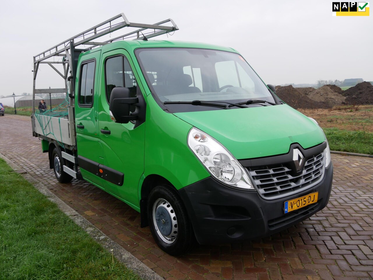 Renault Master - T35 2.3 dCi L2 DC PICK UP AC NAVI - AutoWereld.nl