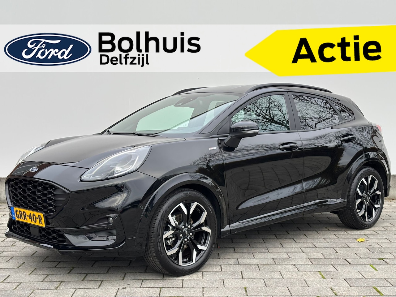 Ford Puma - EcoBoost Hybrid 125 pk ST-Line X | Camera | LED | B&O | Half leer | 18" | Apple Carplay | - AutoWereld.nl