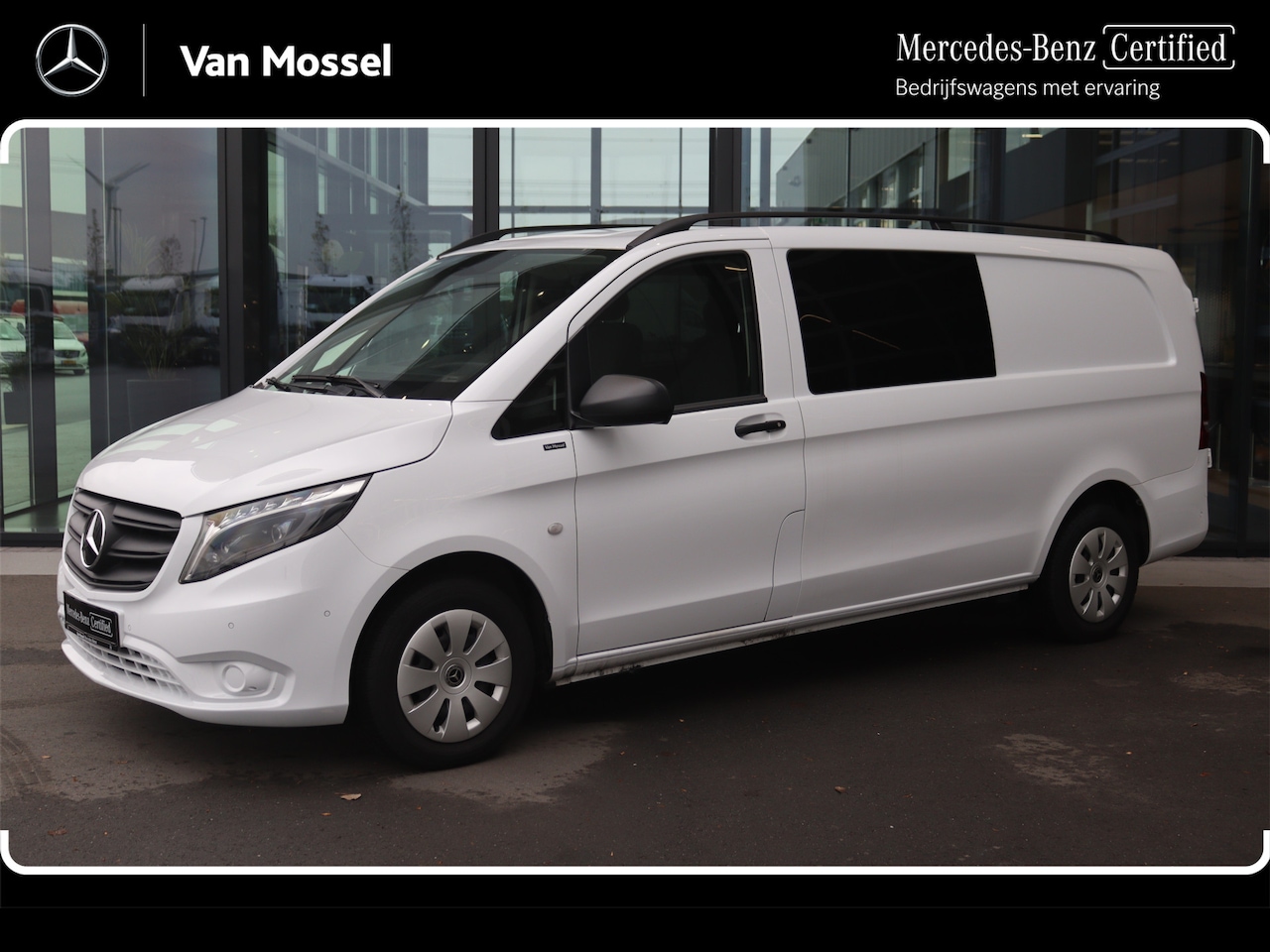 Mercedes-Benz Vito - 116 CDI Aut. XL Dub.Cab. |AIRCO/LED/APPLEPLAY/CAMERA |Certified - AutoWereld.nl