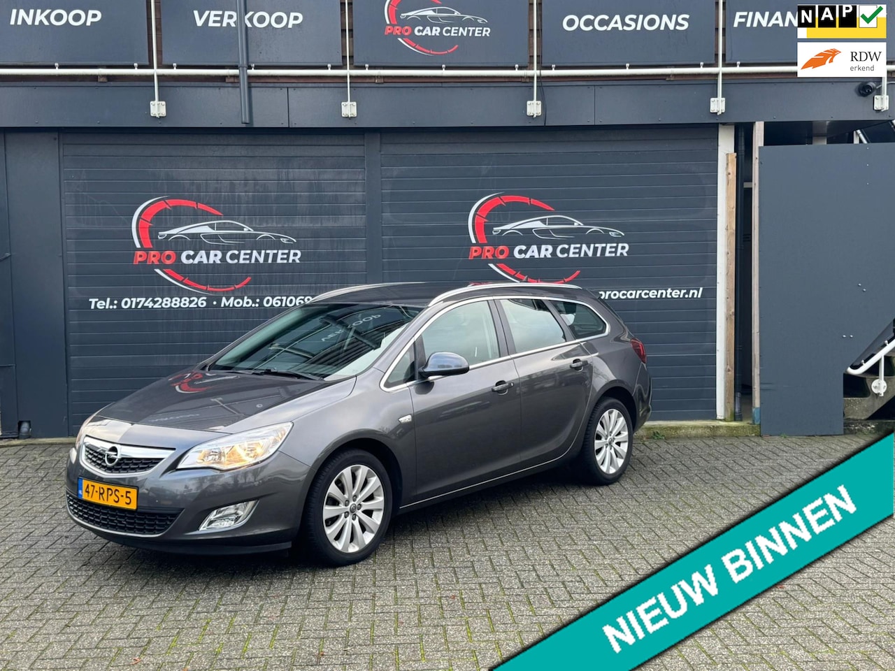 Opel Astra Sports Tourer - 1.4 Turbo Cosmo AIRCO|CRUISE|PDC|EL.RAMEN|LMV|NAP|APK - AutoWereld.nl