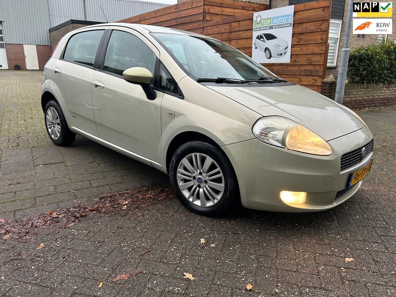 Fiat Grande Punto - 1.4 Edizione Prima nieuwe apk! nette auto - AutoWereld.nl