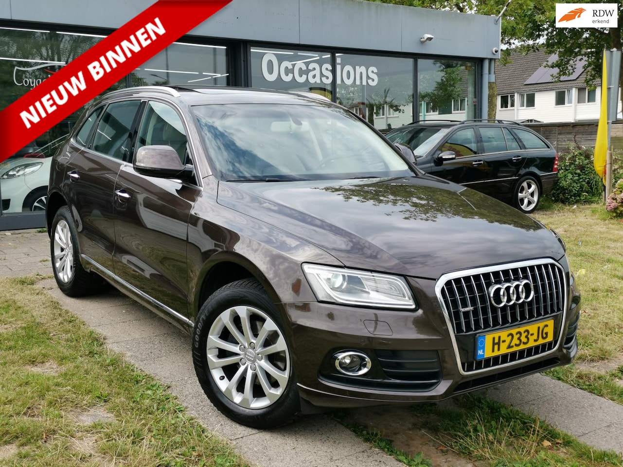 Audi Q5 - 2.0 TFSI quattro Adrenalin |AUT|NAVI|SCHUIF-DAK|AIRCO|CRUISE|LEDER|STOEL.VERW|PDC|APK. - AutoWereld.nl