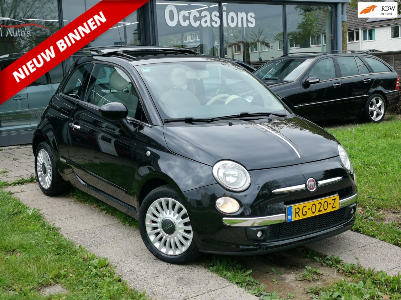 Fiat 500 - 1.2 Naked |PANO|AIRCO|PDC|ELEK.RAMEN|APK. - AutoWereld.nl