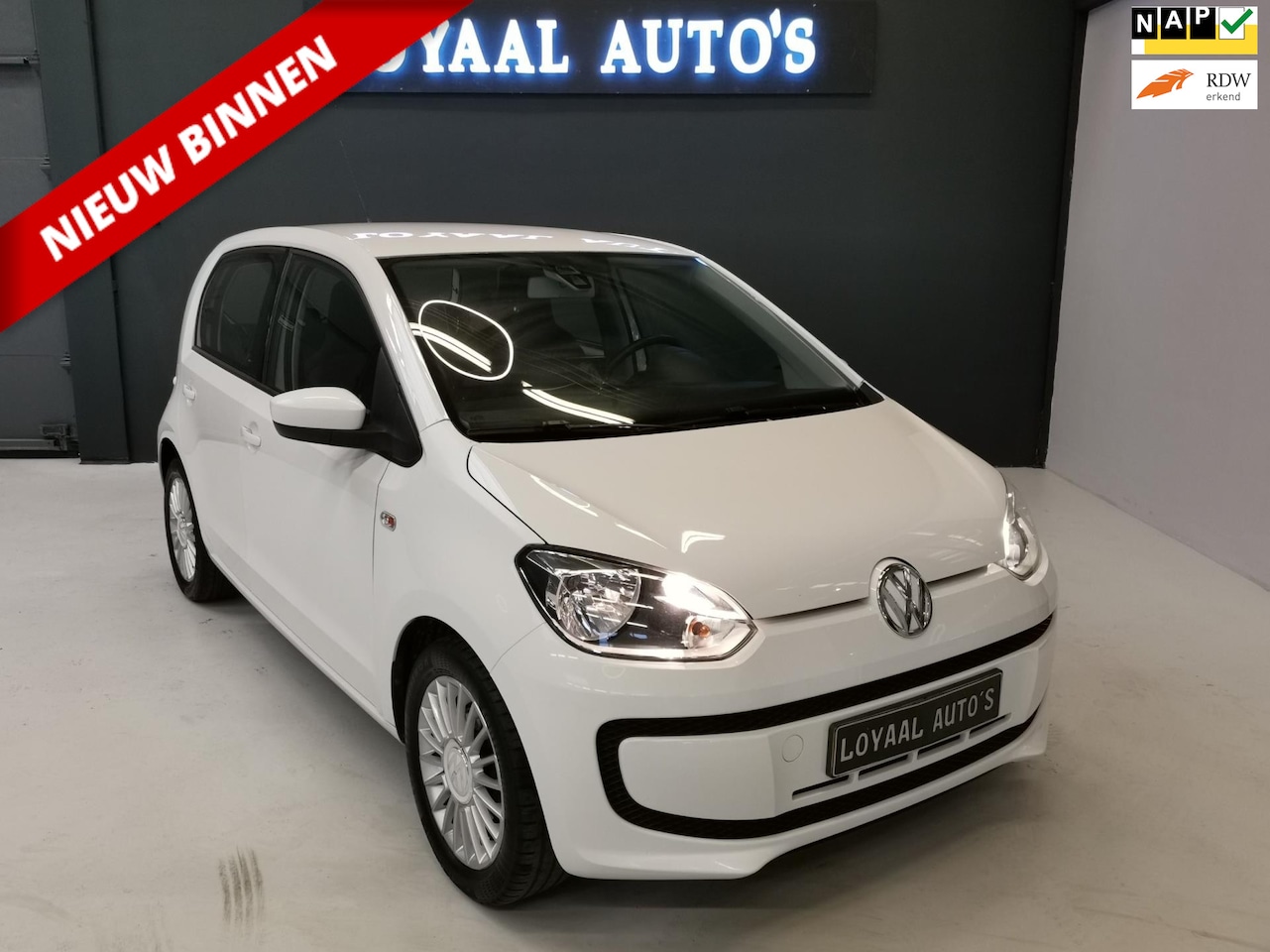 Volkswagen Up! - 1.0 move up! BlueMotion |NAVI|AIRCO|ELEK.RAMEN|NAP|APK. - AutoWereld.nl