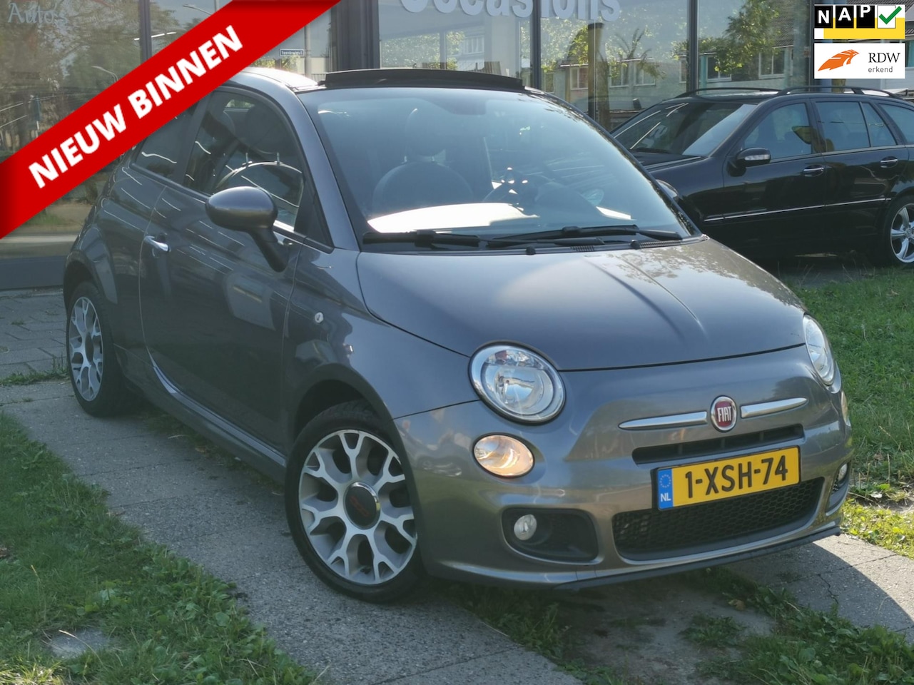 Fiat 500 C - 0.9 TwinAir Turbo 500S |AIRCO|ELEK.RAMEN|NAP|PAK. - AutoWereld.nl