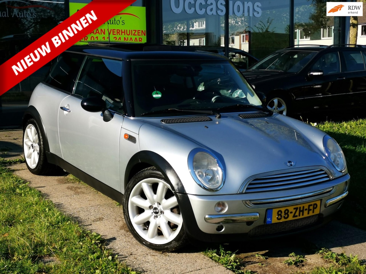 MINI Cooper - Mini 1.6 Chili |SCHUIF-DAK|AIRCO|CRUISE|PDC|LEDER|ELEK.RAMEN|APK. - AutoWereld.nl