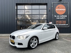 BMW 1-serie - 118i AUTOMAAT|M PAKKET|LEER|STOELVERWARMING|NAVIGATIE|XENON|ORIGINEEL NL|DEALER ONDERHOUDE