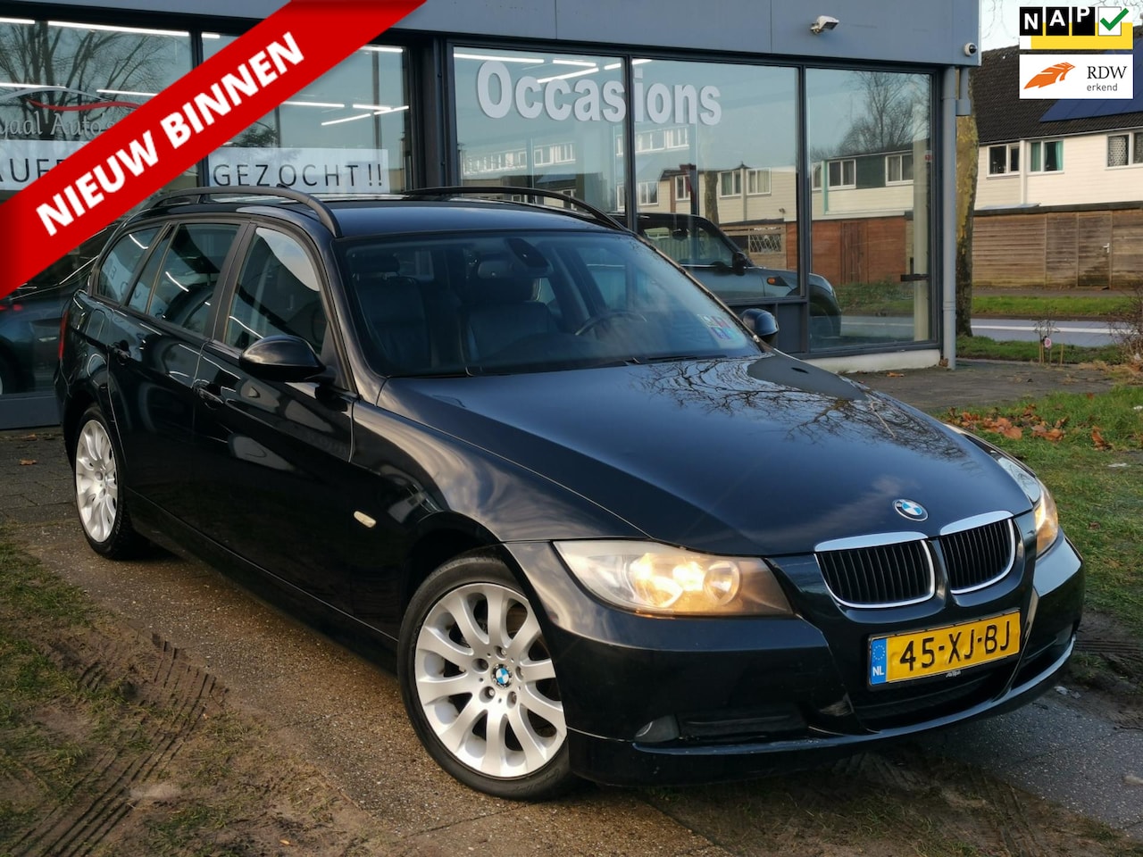 BMW 3-serie Touring - 318i Business Line |NAVI|AIRCO|CRUISE|PDC|ELEK.RAMEN|NAP|APK. - AutoWereld.nl