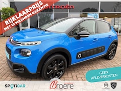 Citroën C3 - 1.2 82pk Shine | climate control, camera, parkeersensoren, two-tone lak, 17'' lichtmetalen