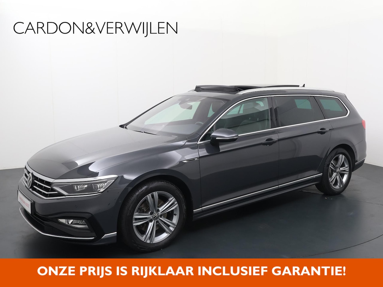 Volkswagen Passat Variant - 1.5 TSI R-Line Business + | 150 PK | Automaat | Trekhaak | Elektrisch bedienbaar panoramad - AutoWereld.nl