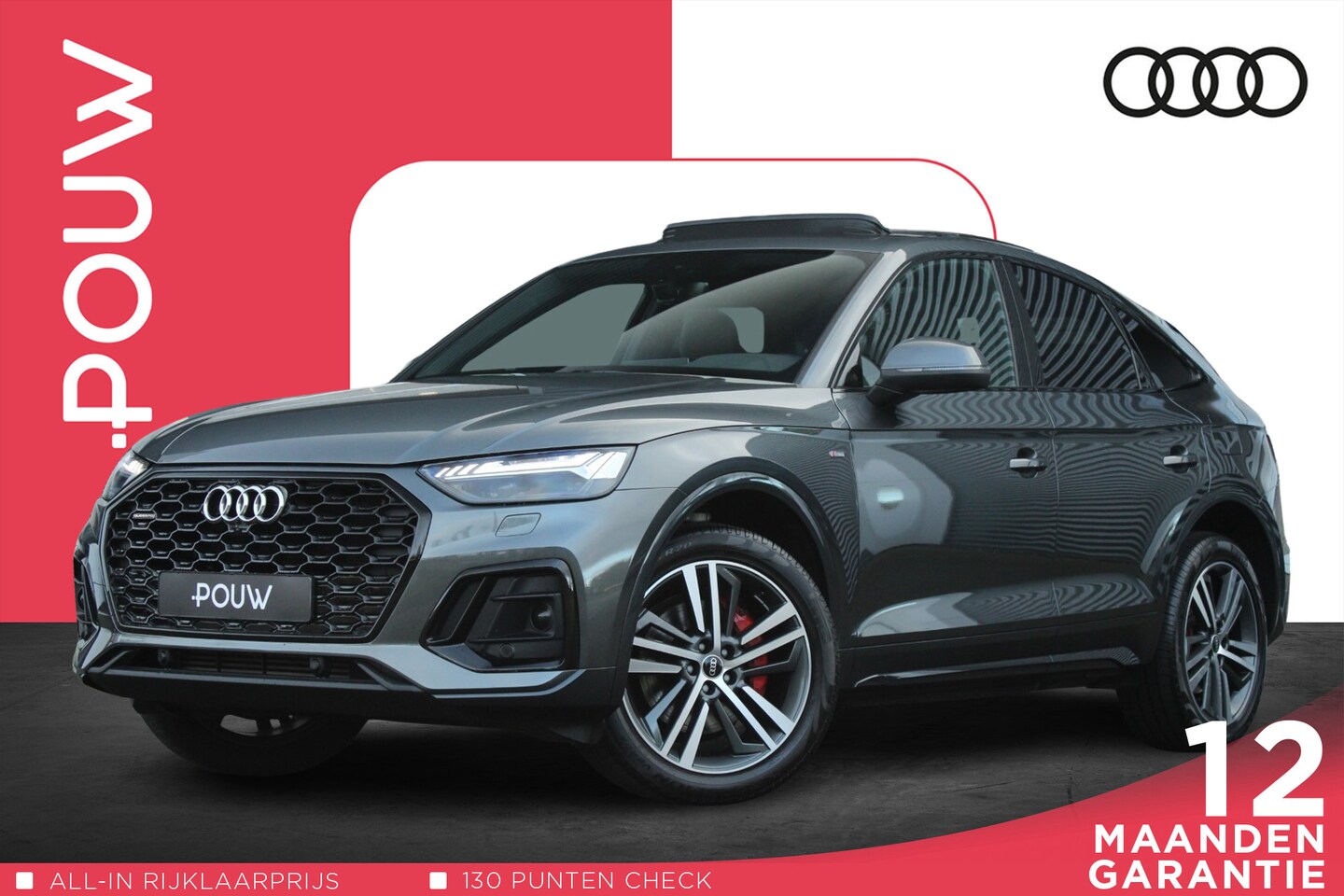 Audi Q5 Sportback - 55 TFSI e 367pk S Edition | Keyless Entry | Bang & Olufsen Sound | Panoramadak | Matrix LE - AutoWereld.nl