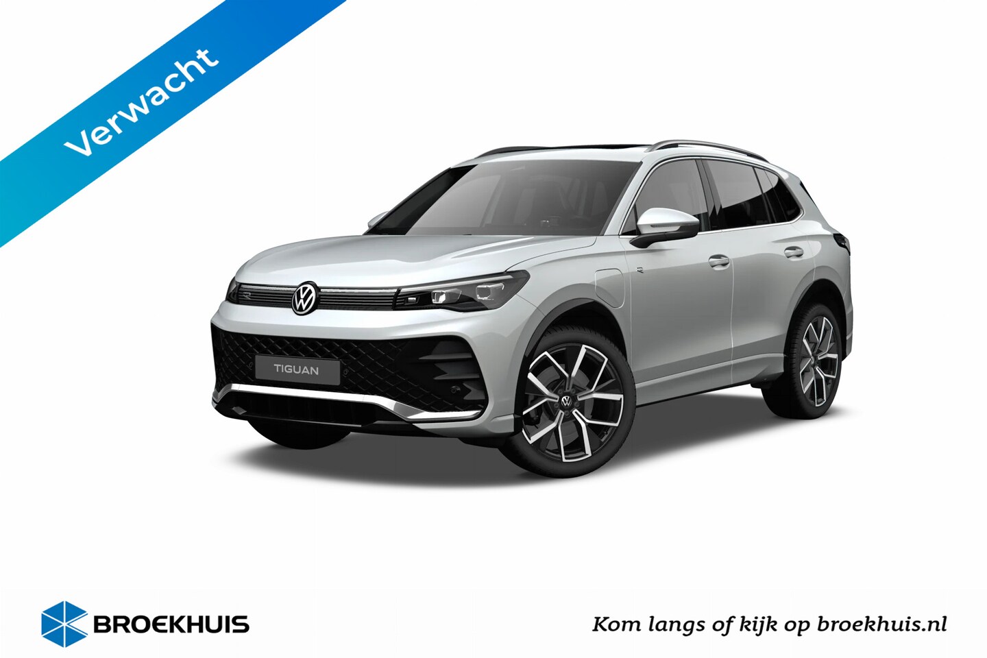 Volkswagen Tiguan - 1.5 eHybrid 204 6DSG R-Line Edition Automaat | R-Line exterieurpakket 'Black Style' | Pano - AutoWereld.nl