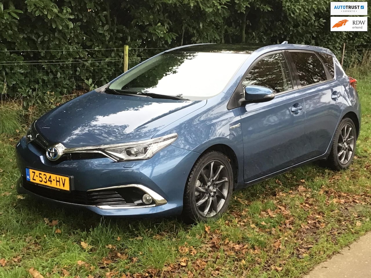 Toyota Auris - 1.8 Hybrid Executive 1.8 Hybrid Executive, panoramadak/trekhaak, dealeronderhouden, in nieuwstaat. - AutoWereld.nl