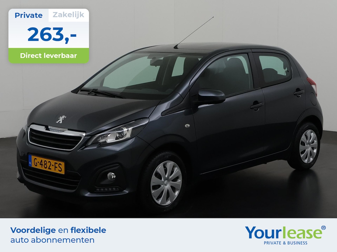 Peugeot 108 - 1.0 e-VTi Active | All-in 263,- Private Lease | Zondag Open! - AutoWereld.nl