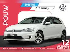 Volkswagen e-Golf - 136pk Automaat 38kWh | Aviloo SoH 94% | Warmtepomp | DAB+ | Digital Cockpit