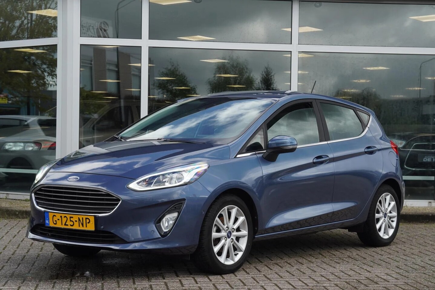 Ford Fiesta - 1.0 EcoBoost Titanium ORIG NL CARPLAY CAMERA NAVI PDC LED - AutoWereld.nl