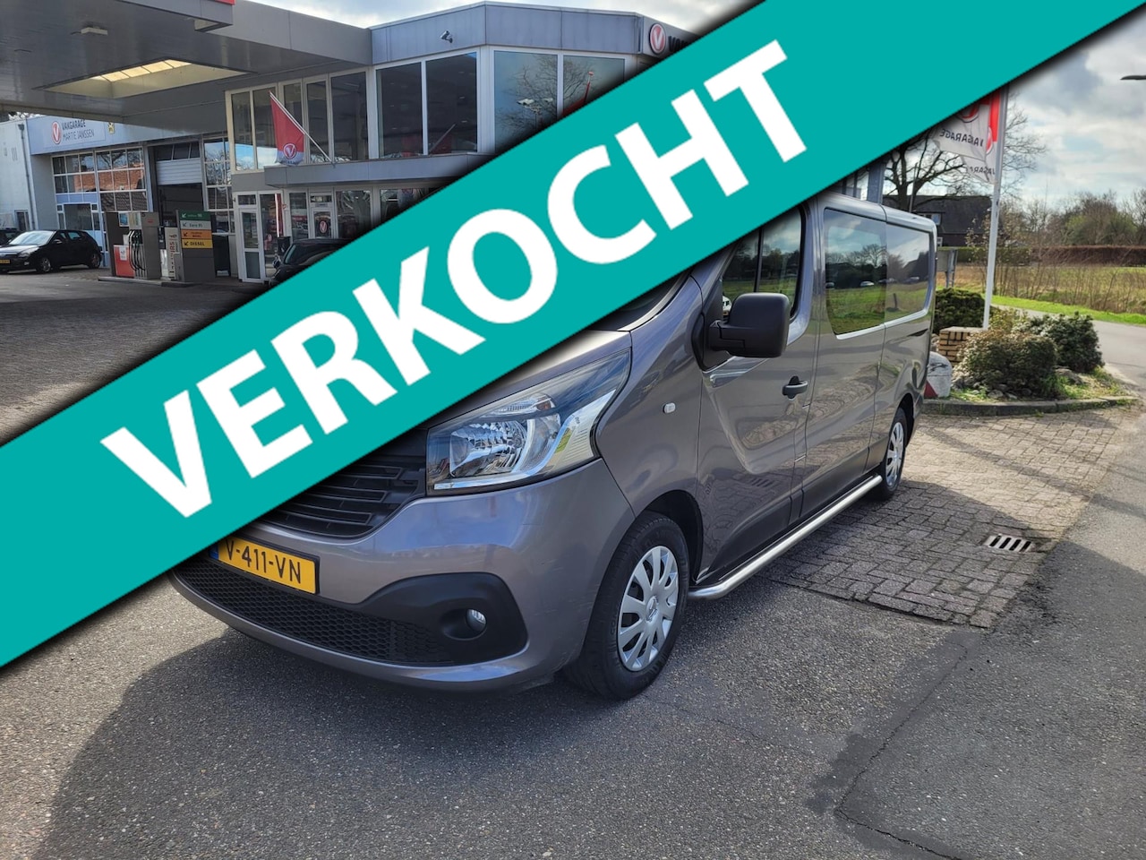 Renault Trafic - 1.6 dCi T29 L2H1 Comfort Energy DUBBEL CABINE - AIRCO - NAVIGATIE - CRUISE CONTROL - PARKE - AutoWereld.nl