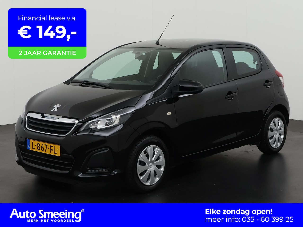 Peugeot 108 - 1.0 e-VTi Active | Airco | Bluetooth | Zondag Open! - AutoWereld.nl