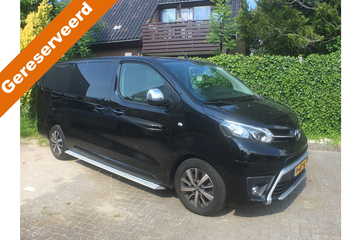 Toyota PROACE Long Worker - 2.0 D-4D Professional DC Black platinum Dubbel cabine, Leer, automaat, NL auto, NAP, 177 p - AutoWereld.nl