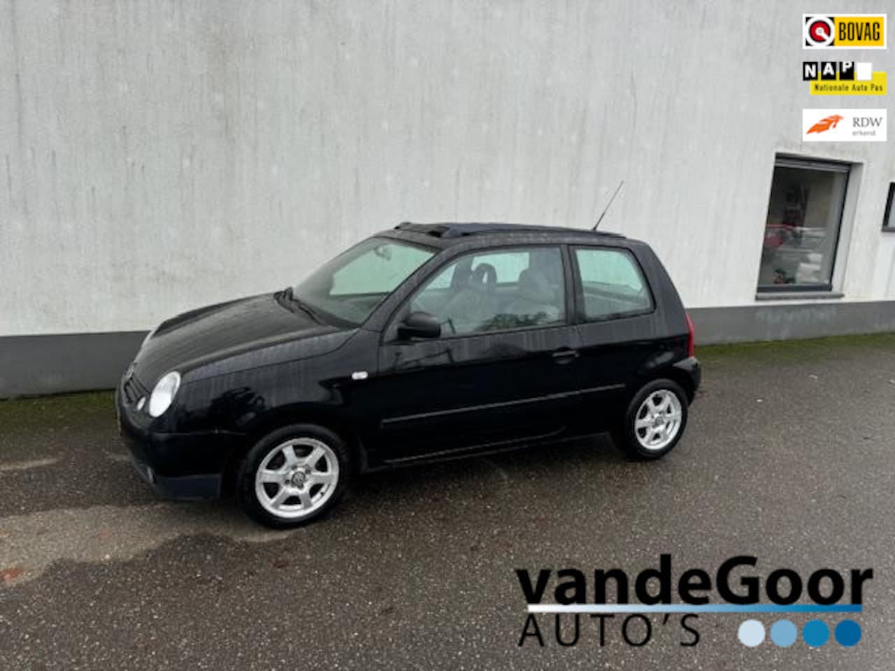 Volkswagen Lupo - 1.4 1.4, '01, lm velgen, vouwdak en een nieuwe apk keuring bij aflevering ! - AutoWereld.nl