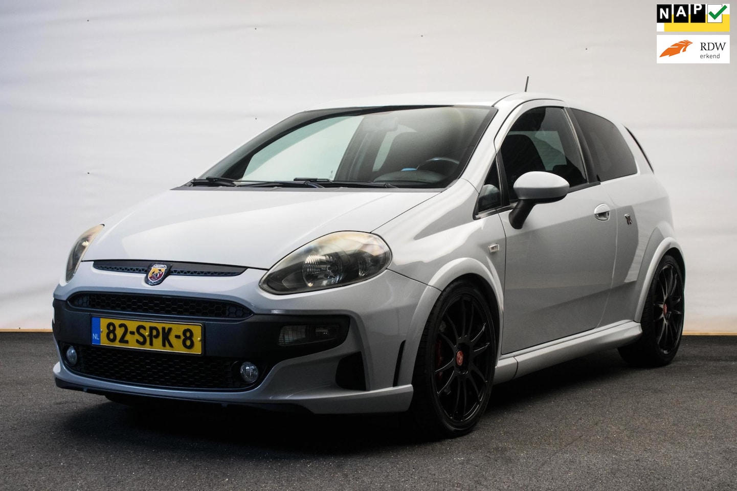 Fiat Punto Evo - 1.4 Abarth Nardo Grey ORG NL [ Volledige Historie Nieuwe Distributieriem ] - AutoWereld.nl