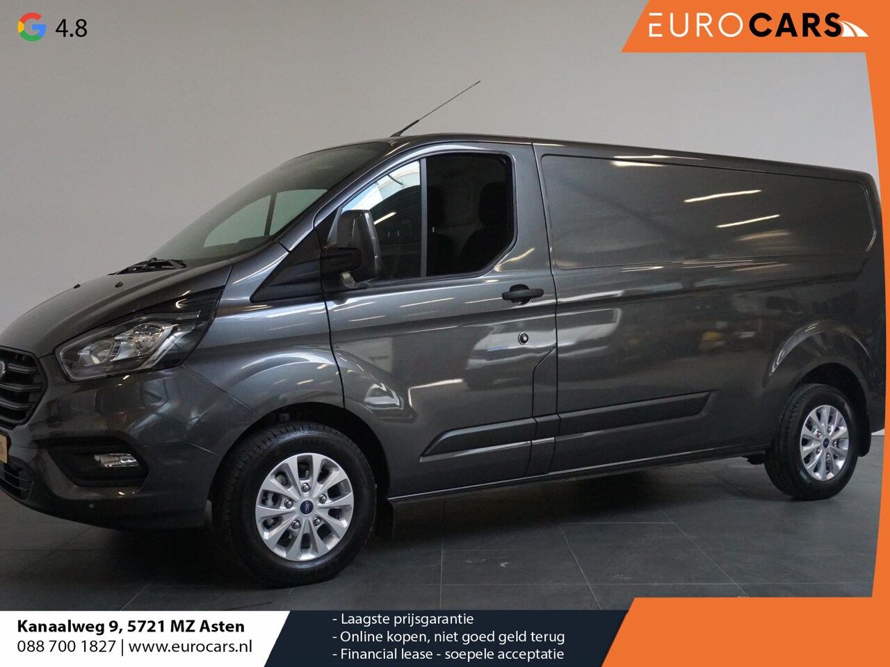 Ford Transit Custom - 300 2.0 TDCI L2H1 Trend Automaat Airco Navigatie Cruisecontrol Camera Parkeersensoren - AutoWereld.nl