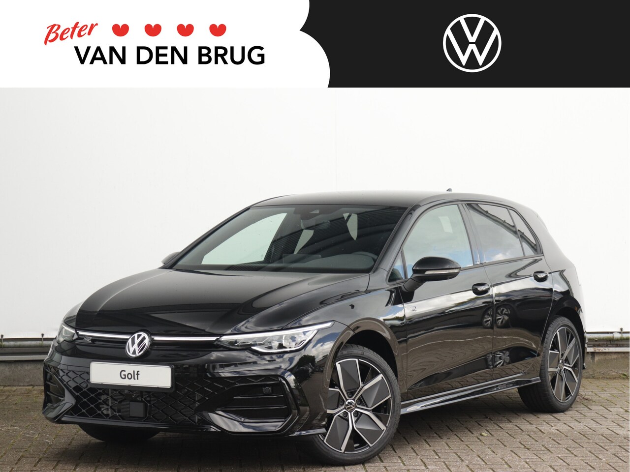 Volkswagen Golf - 1.5 eTSI 115pk DSG R-Line Edition | Facelift | LED Matrix | 360° camera | 18" Leeds | Keyl - AutoWereld.nl