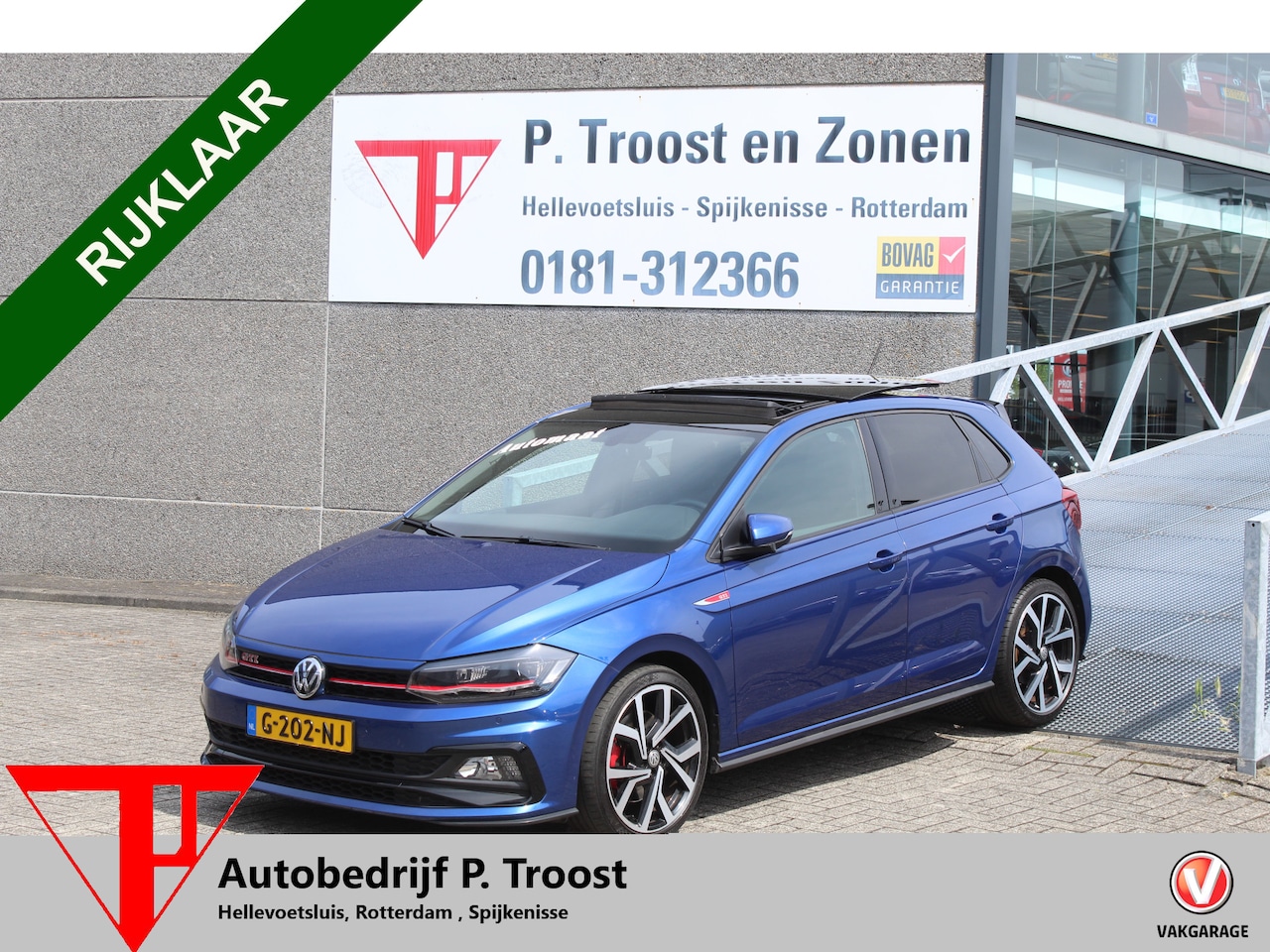 Volkswagen Polo - 2.0 TSI GTI Automaat/Panoramadak/Navigatie/Apple carplay/Climate control/Cruise control ad - AutoWereld.nl