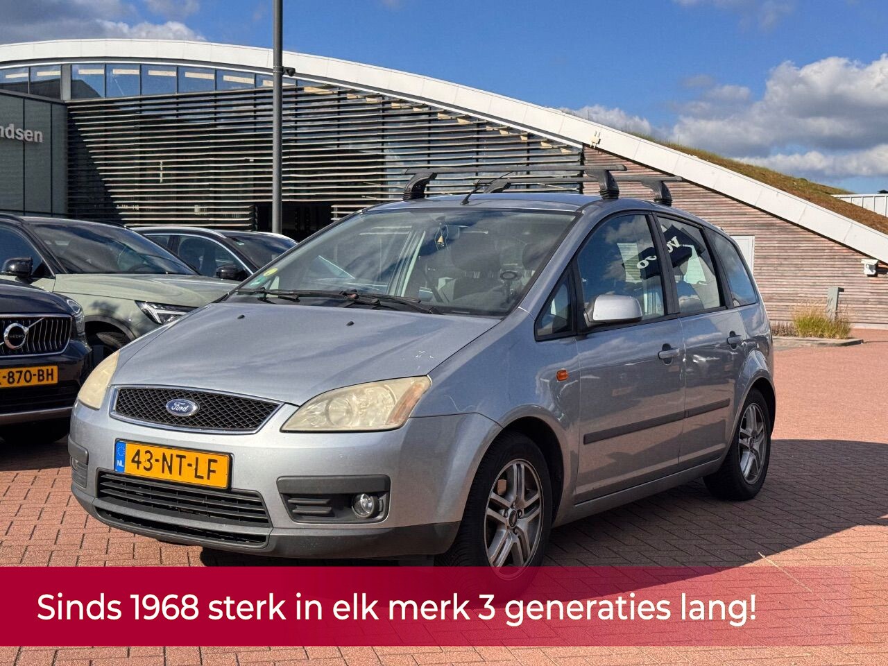 Ford Focus C-Max - 1.8-16V Trend 120PK! Cruise l Airco l Trekhaak l LMV! NL AUTO NAP! Dealer OH l TOPSTAAT! - AutoWereld.nl