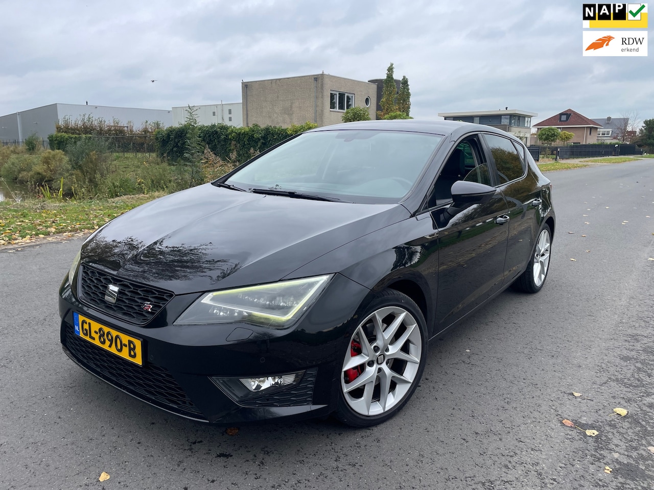 Seat Leon - 1.8 TSI FR NAVI/CLIMA/LEER/CRUISE/APK - AutoWereld.nl