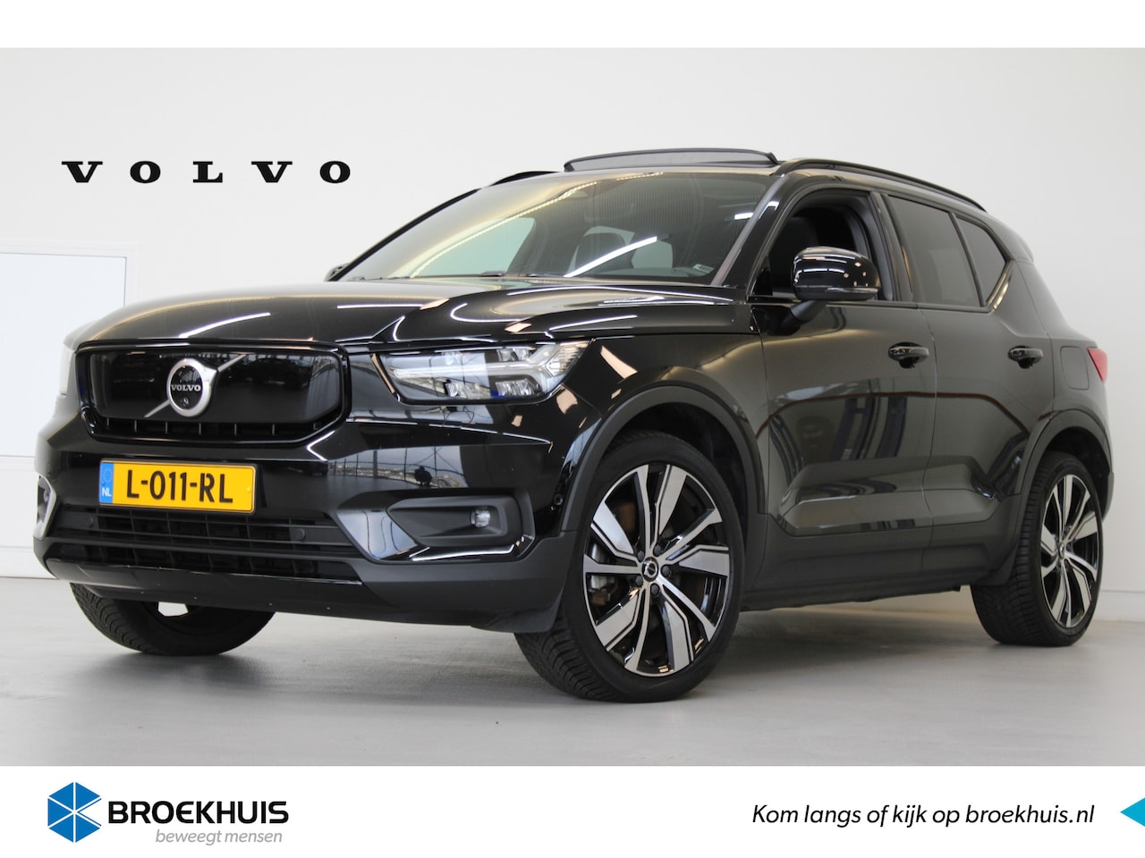 Volvo XC40 - P8 Recharge 408PK Twin AWD Pro | Trekhaak | Leer | Panoramadak | 20'' | Warmtepomp | 360º - AutoWereld.nl