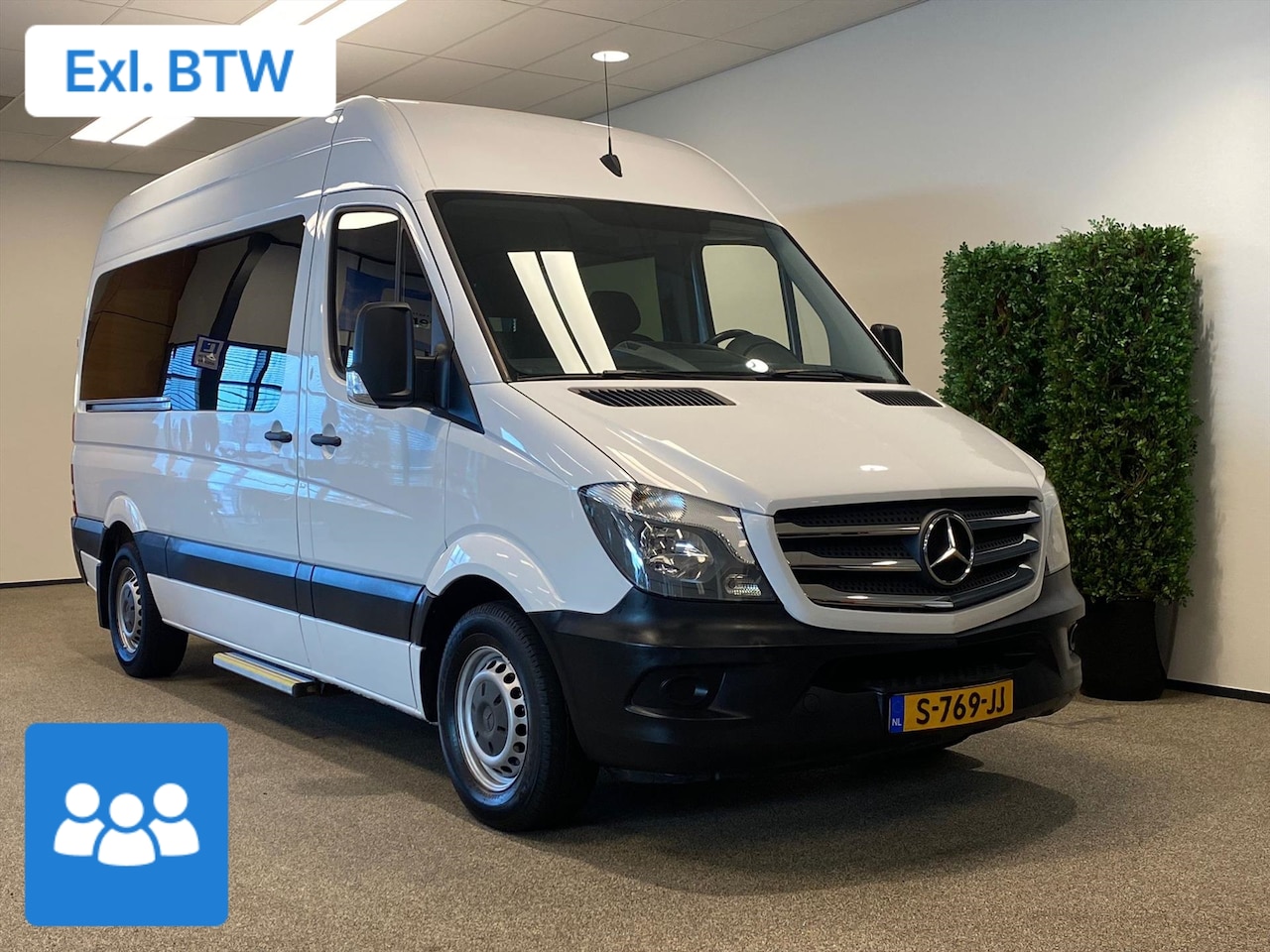 Mercedes-Benz Sprinter - L2H2 Groepsvervoer Personenbus 9-pers - AutoWereld.nl