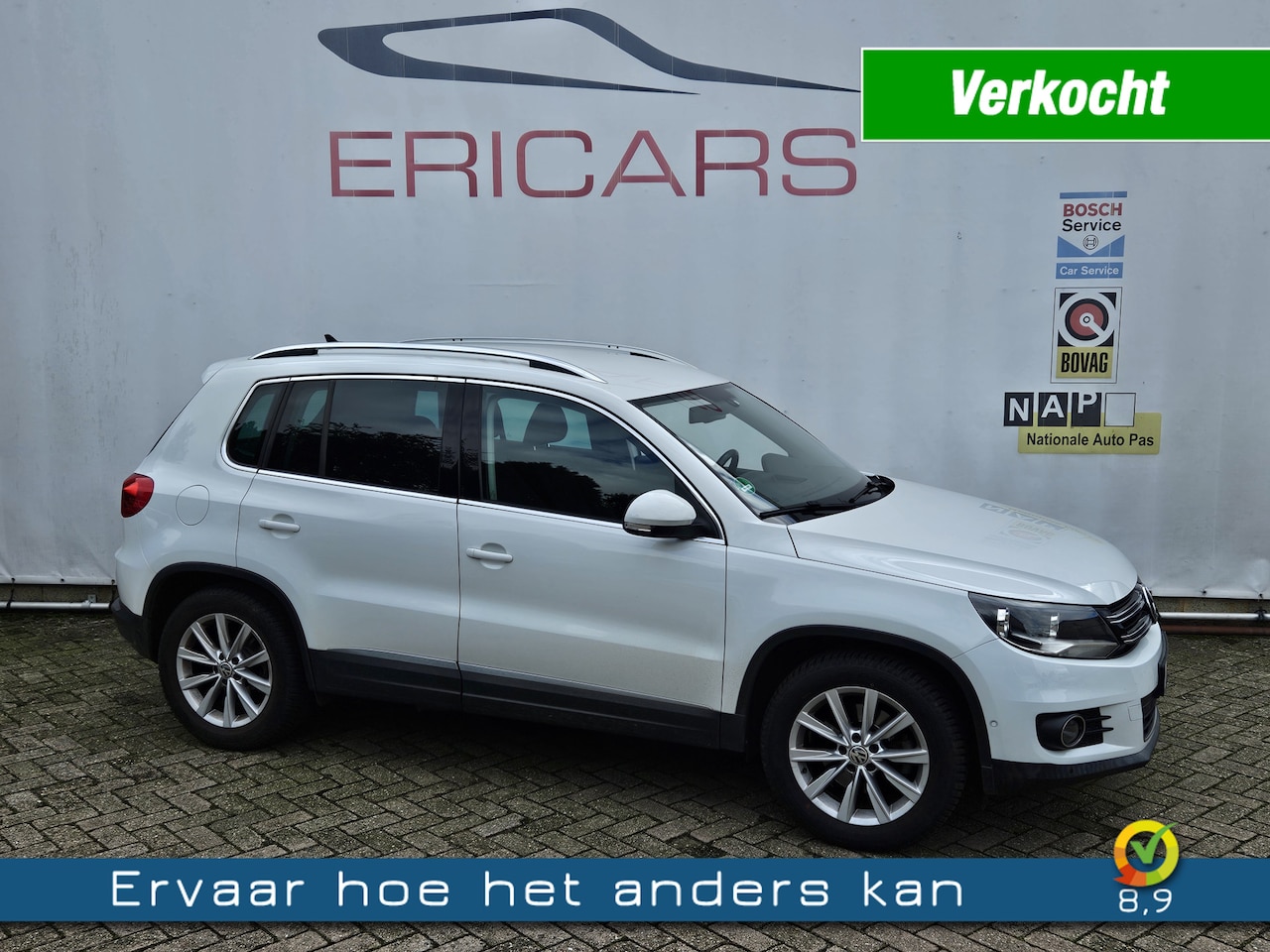 Volkswagen Tiguan - 1.4 TSI Sport&Style NAVI TEL PDC ALCANTARA - AutoWereld.nl