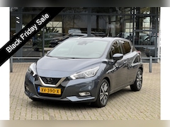 Nissan Micra - 0.9 IG-T N-Connecta Navigatie/Cruise control/Keyless entry/Getint glas