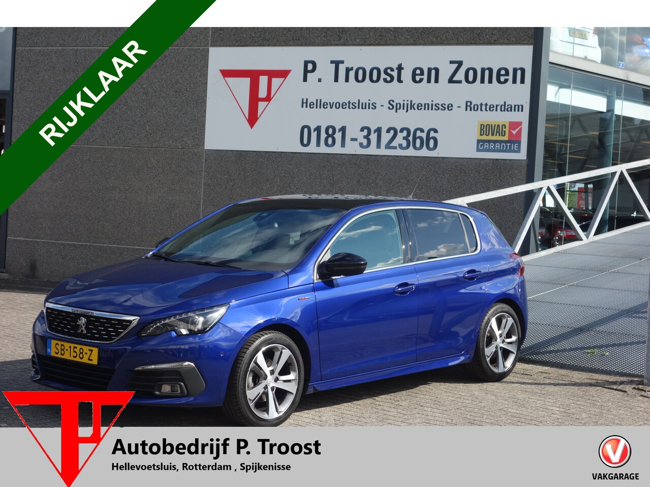 Peugeot 308 - 1.2 PureTech GT-line Panoramadak/Navigatie/Cliamte control/Bluetooth/Trekhaak - AutoWereld.nl