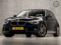 BMW 1-serie - 116i Sportline (GROOT NAVI, CLIMATE, M STUUR, M SPORT ONDERSTEL, STOELVERWARMING, LEDEREN